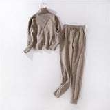 Knitted tracksuit