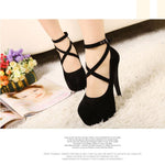 high-heeled shoe
