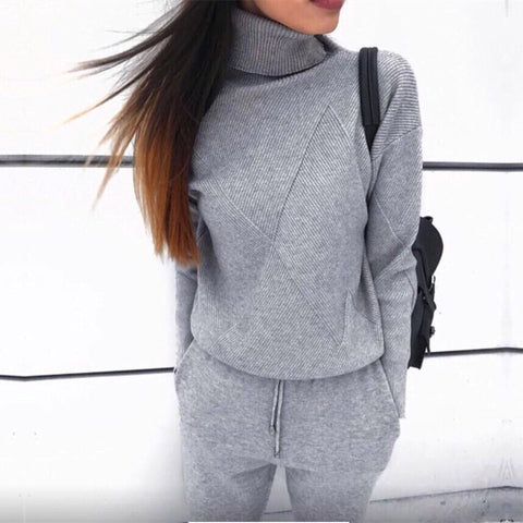 Knitted tracksuit