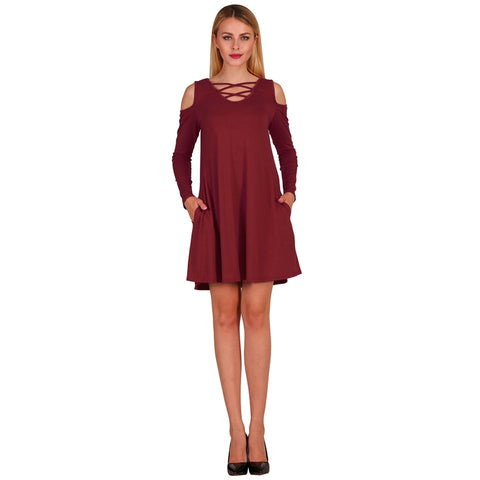 Women Casual Loose Short Dress